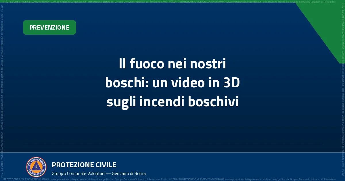 Cover dell'articolo: Il fuoco nei nostri boschi: un video in 3D sugli incendi boschivi