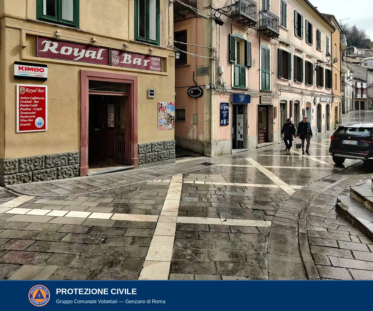 Veduta di Mormanno (Cosenza), uno dei comuni più colpiti dalla sequenza sismica del Pollino