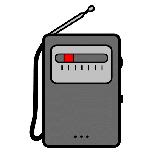 Pittogramma ARASAAC: Radio