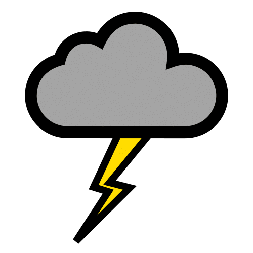 Pittogramma ARASAAC: Tempesta